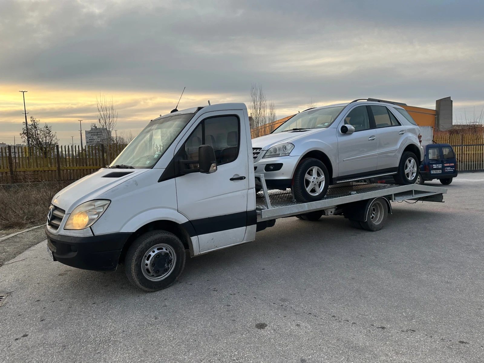 Mercedes-Benz Sprinter Н1 Специален 5.50 платформа Клима - изображение 2