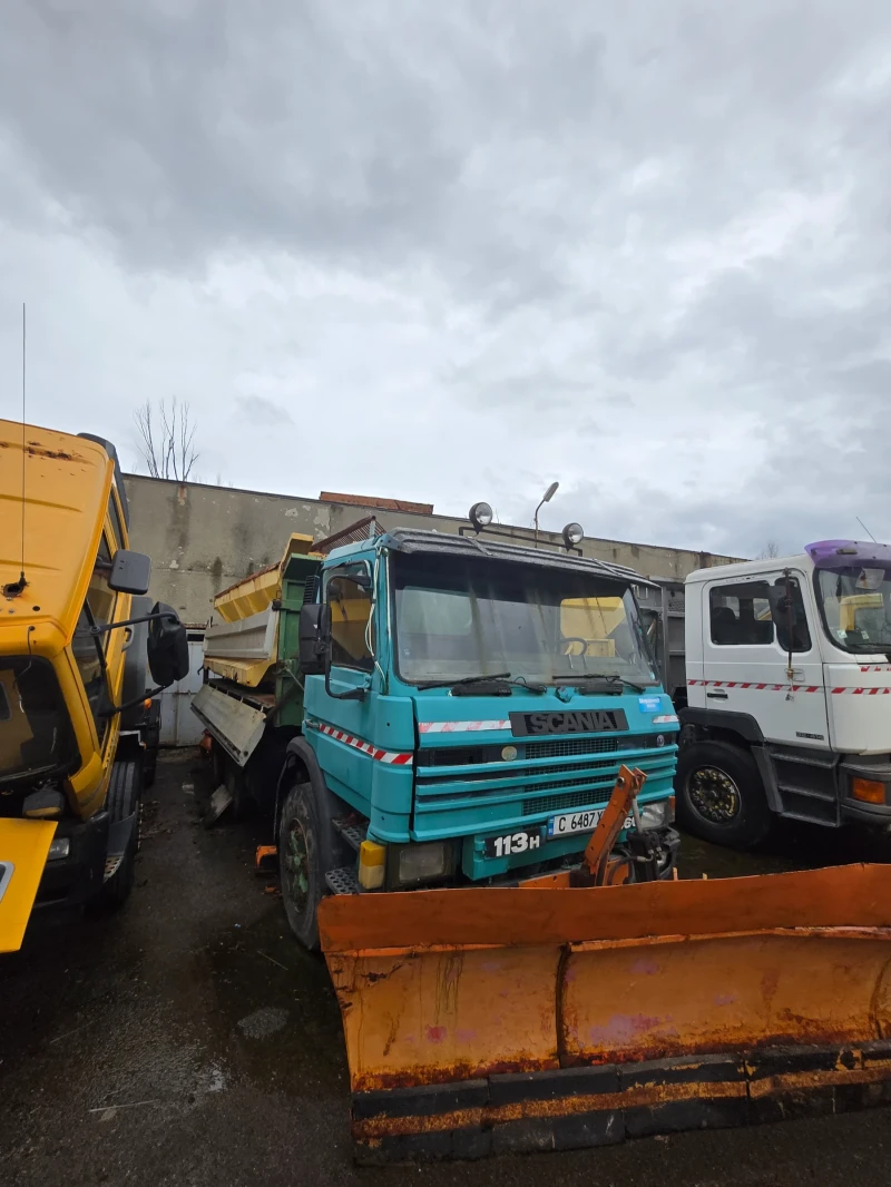 Scania 113 Самосвал тристрани, снимка 2 - Камиони - 53409256