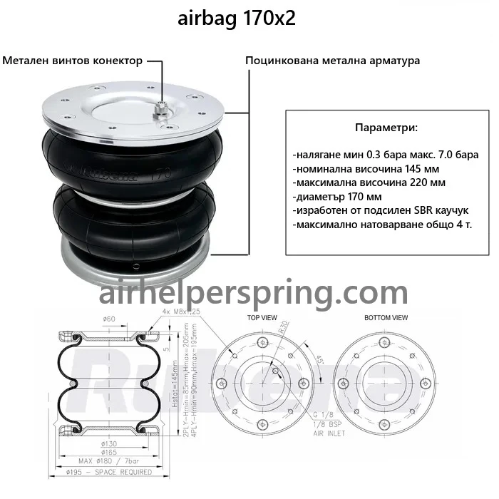 Въздушни възглавници за BOXER БОКСЕР DUCATO ДУКАТО JUMPER ДЖЪМПЕР RELAY РЕЛЕЙ 1996-2025, снимка 3 - Части - 52836418