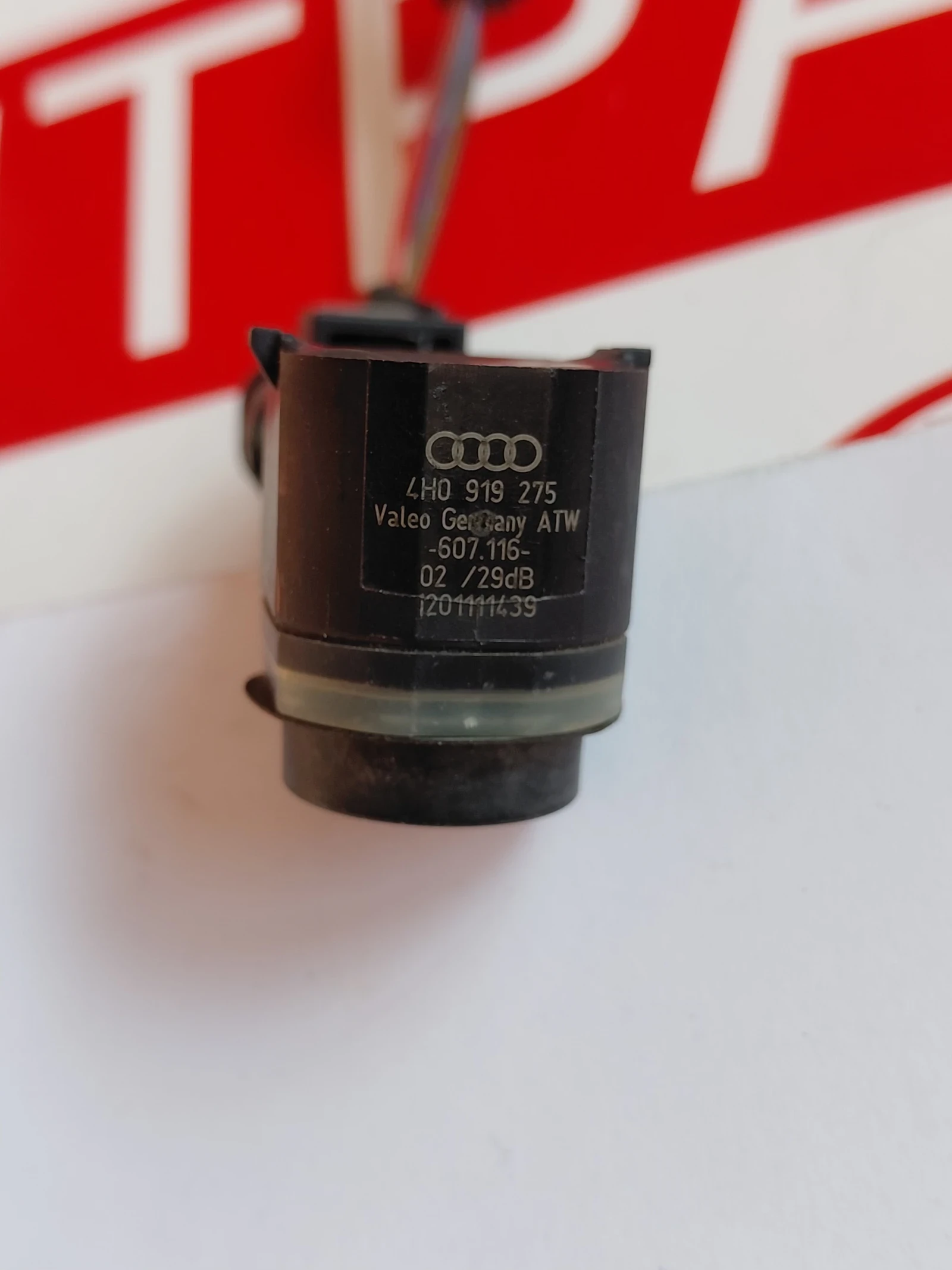 4H0919275 Датчик парктроник VW AUDI  Valeo 4H0 919 275