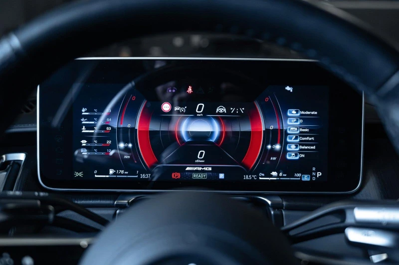 Mercedes-Benz S 63 AMG E-PERFORMANCE/CARBON/LONG/BURM 4D/PANO/TV/HEAD UP/, снимка 12 - Автомобили и джипове - 53032891