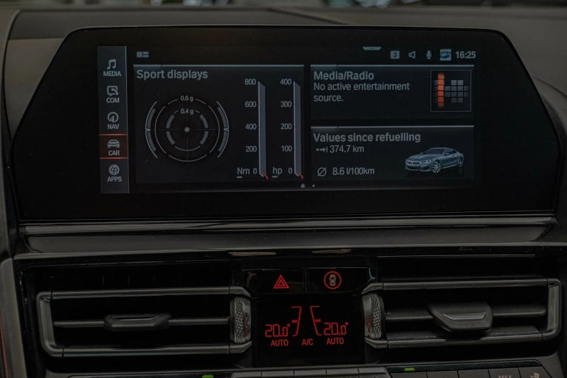 BMW 840 xDrive/Miami Blue/M-Sport/Carbon Packet/Алкантар/, снимка 14 - Автомобили и джипове - 53167204