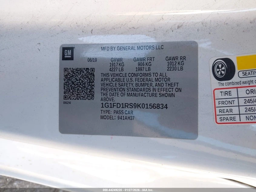 Chevrolet Camaro 3.6l 2Lt, снимка 9 - Автомобили и джипове - 53905665