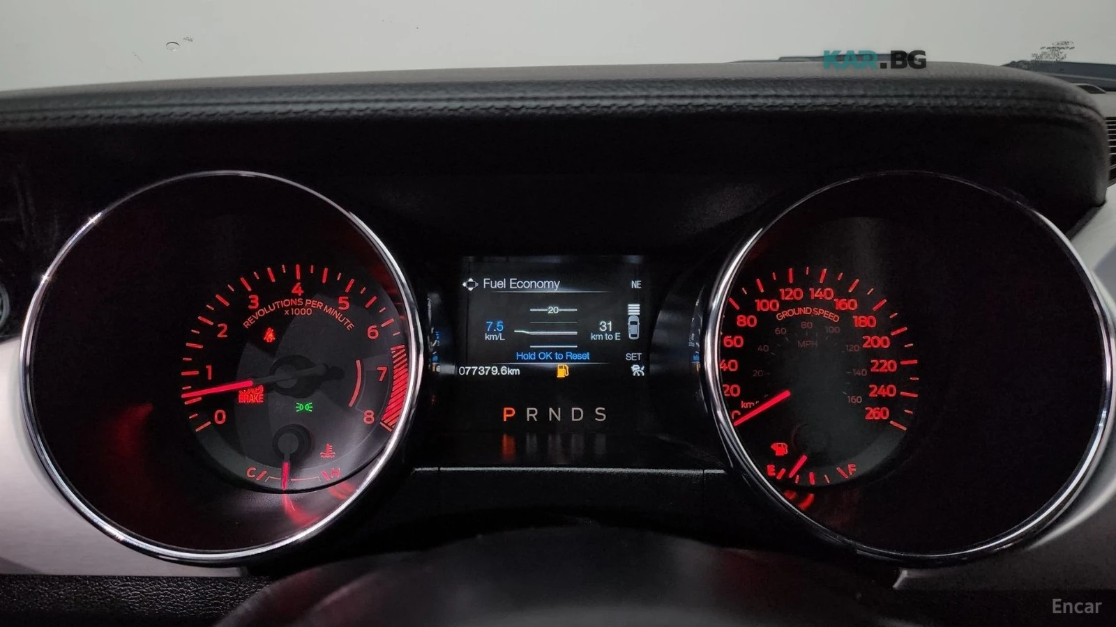 Ford Mustang GT* 5.0* V8* ПОДГРЕВ* ОБДУХВАНЕ* КАМЕРА* , снимка 7 - Автомобили и джипове - 54934206