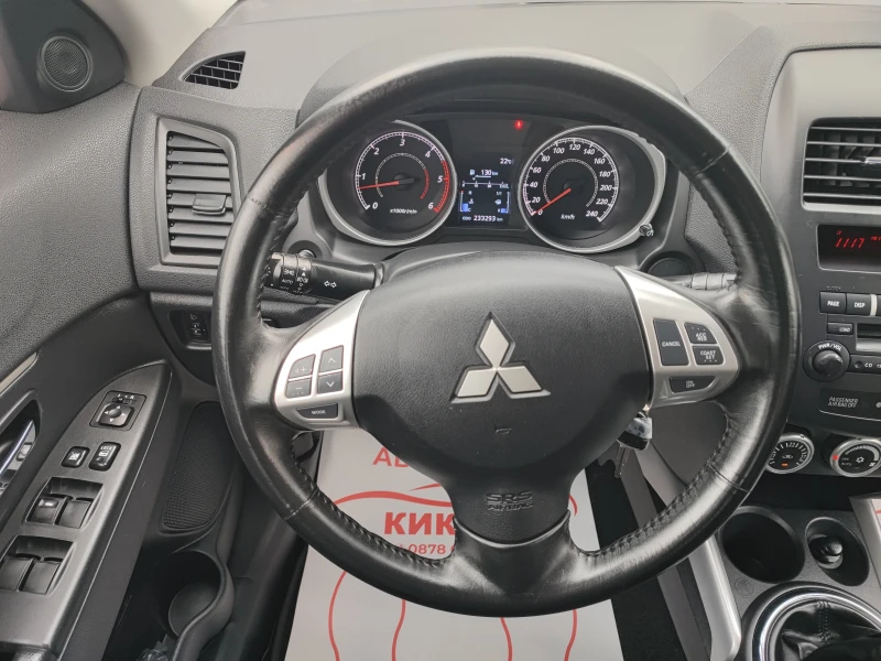 Mitsubishi ASX 1.8D-150ks-6sk-4X4, снимка 12 - Автомобили и джипове - 51676804