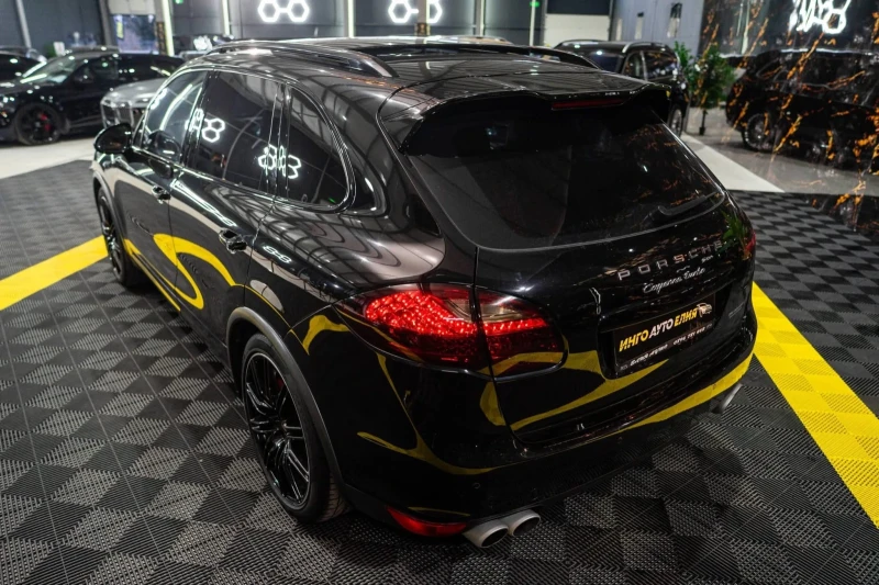 Porsche Cayenne TURBO S CARBON LED ПАНО BURM ЛИЗИНГ 100%, снимка 6 - Автомобили и джипове - 53434888