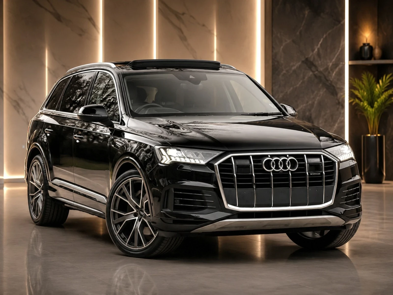 Audi Q7 AUDI Q7  FACE* HD MATRIX* ОБДУХВАНЕ 6+ 1