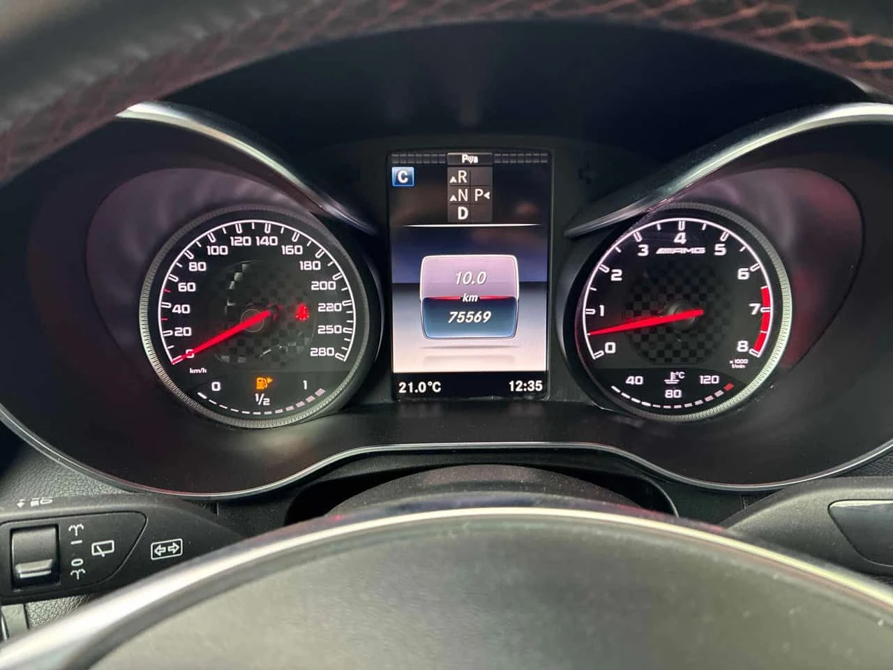 Mercedes-Benz GLC * AMG 43 * CARFAX * ЦЕНА ДО БГ, снимка 8 - Автомобили и джипове - 55180864