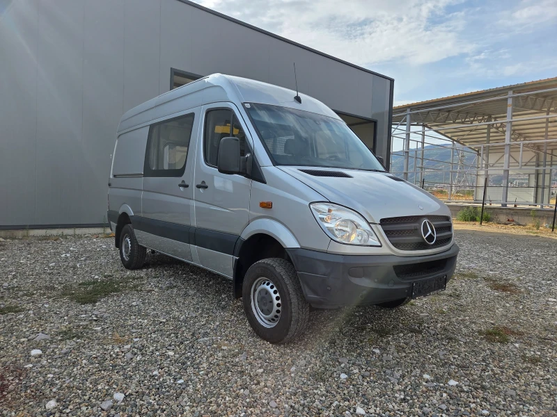 Mercedes-Benz Sprinter 318-v6 cdi 4x4 климатроник 139 хл.км!!!, снимка 3 - Бусове и автобуси - 51380200