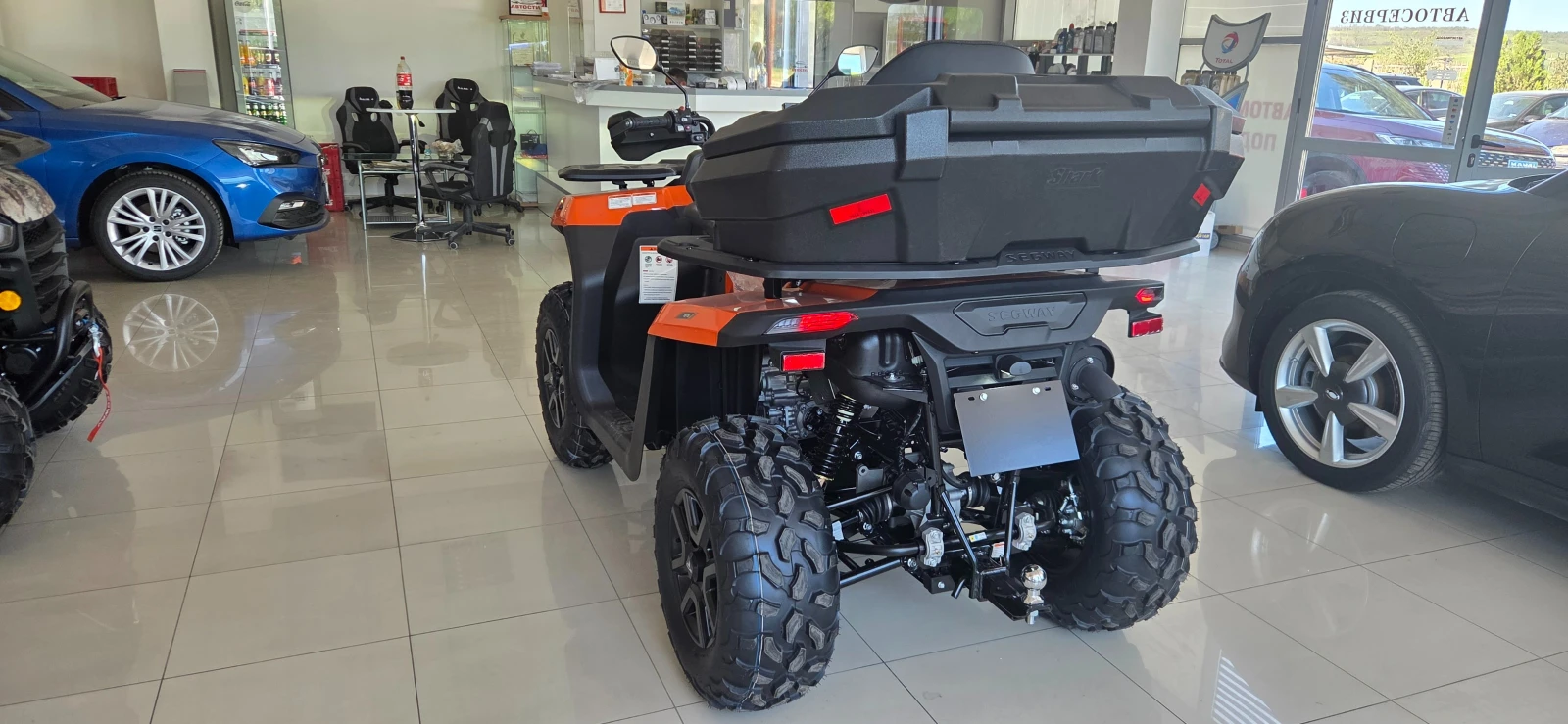 Segway Powersports ATV-Snarler AT5 L + С ХИДРАВЛИКА подарък заден куфар - изображение 4