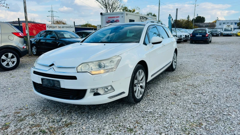 Citroen C5 2.0hdi-автомат евро 4 панорама навигация, снимка 1 - Автомобили и джипове - 45936800