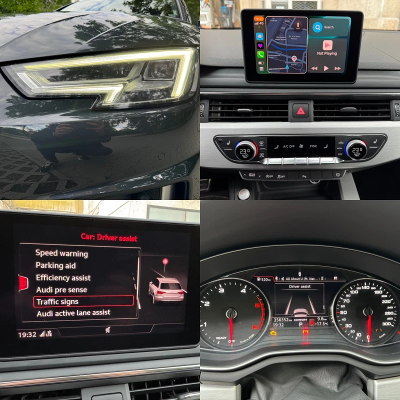 Audi A4 40TDI 3xSline full LED B&O, снимка 15 - Автомобили и джипове - 50465153