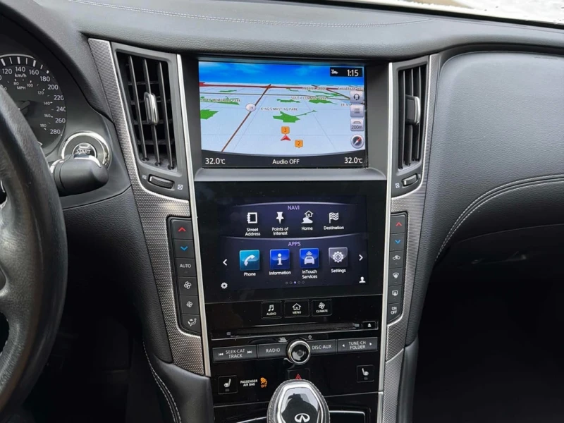 Infiniti Q50 * 3.0t * CARFAX * БЕЗ ПЪРВОНАЧАЛНА ВНОСКА, снимка 9 - Автомобили и джипове - 52935369