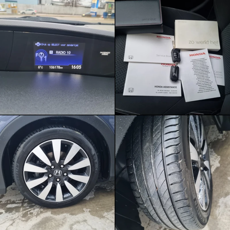 Honda Civic 1.4i 90HP X-LINE, снимка 17 - Автомобили и джипове - 53135057