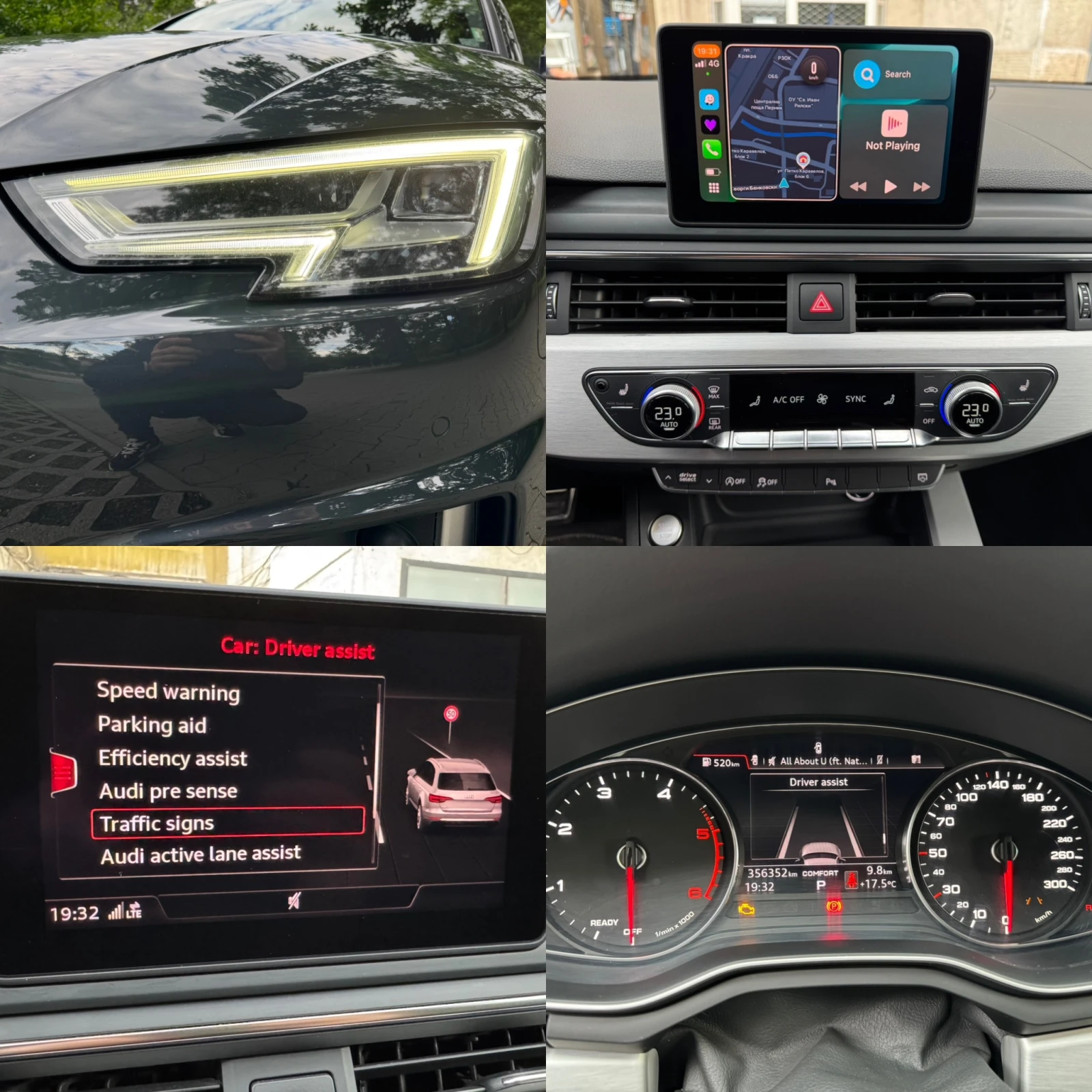 Audi A4 40TDI 3xSline full LED B&O | Mobile.bg   15