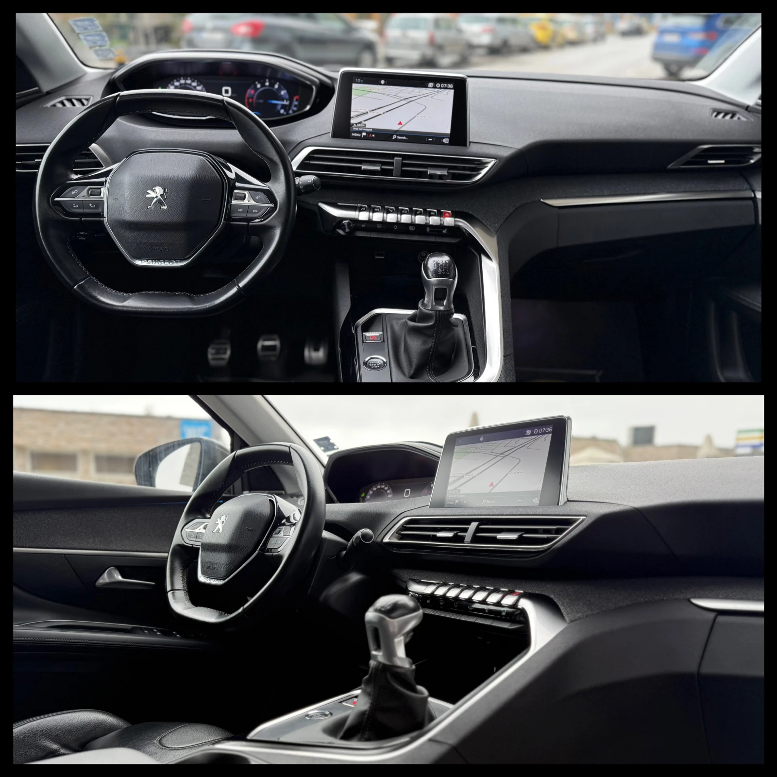 Peugeot 3008 6 МЕСЕЦА ГАРАНЦИЯ/GT Line 1.2i 130к.с Кожа/Подгрев, снимка 10 - Автомобили и джипове - 54081550