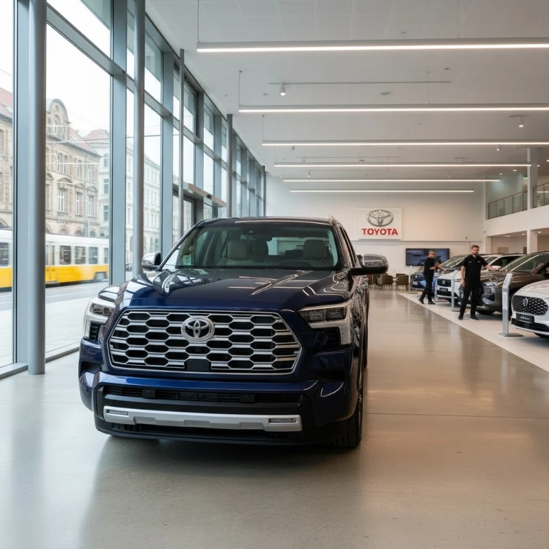 Toyota Sequoia Capstone, НОВ/НАЛИЧЕН, 3.5 ХИБРИД, 7 места, 245 км