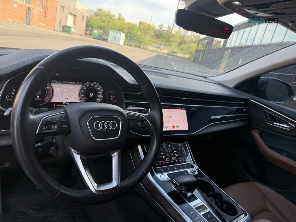 Audi Q8 QUATTRO* PROGRESIV* S-LINE* АвтоКредит(ЦЕНА ДО БГ), снимка 8 - Автомобили и джипове - 54790276