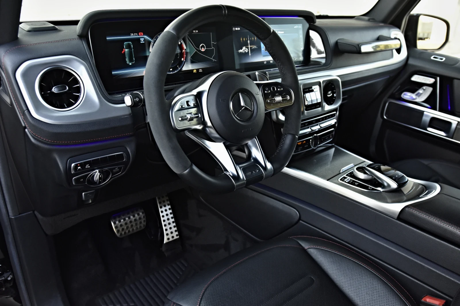 Mercedes-Benz G 500 63AMG-OPTIG 360 * AMG SOUND* CARBON* 22AMG FULL , снимка 9 - Автомобили и джипове - 55697705