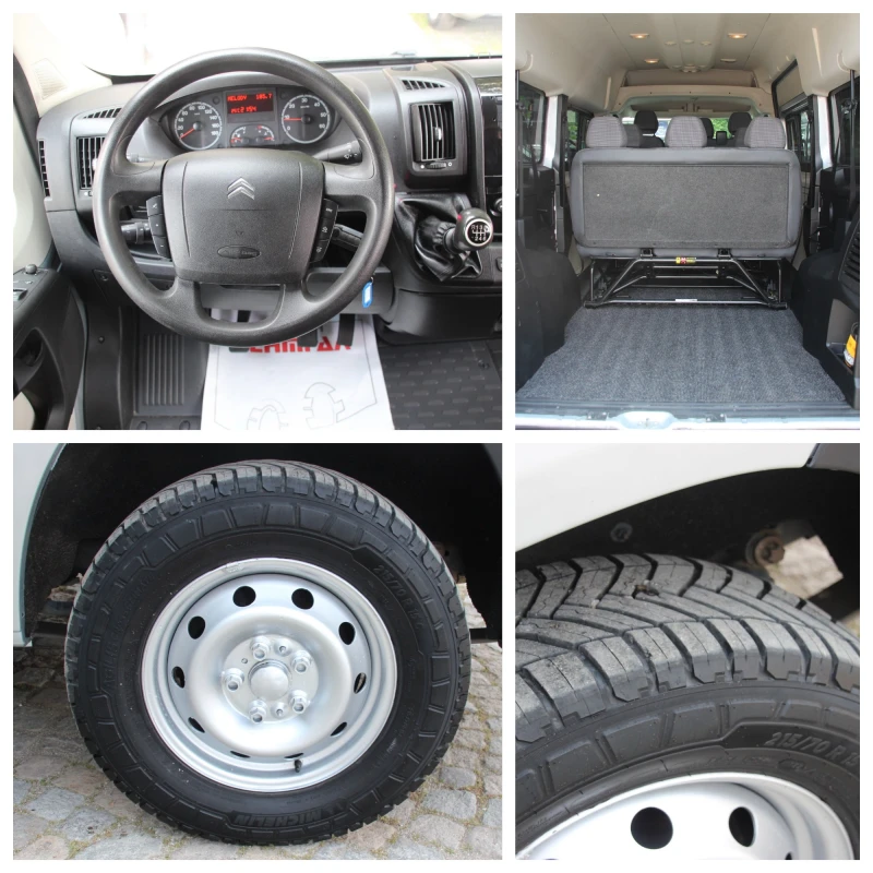 Citroen Jumper 2.2 HDI 8+ 1 МЕСТА 131 кс.   НОВ ВНОС ФРАНЦИЯ, снимка 15 - Бусове и автобуси - 51930627