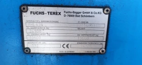 Багер Terex Fuchs, снимка 2
