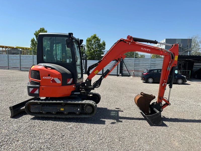 Багер Kubota KX037-4  КЛИМА, снимка 3 - Индустриална техника - 47067300