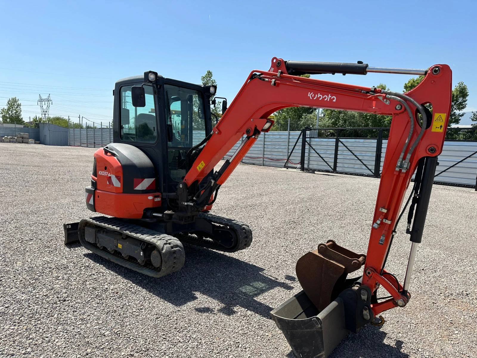 Багер Kubota KX037-4  КЛИМА, снимка 1