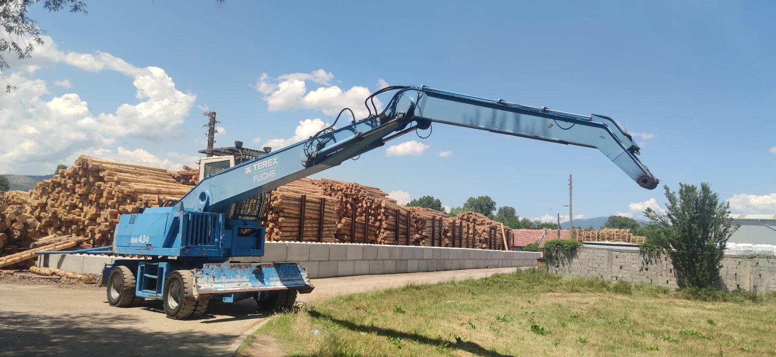 Багер Terex Fuchs, снимка 8 - Индустриална техника - 55055049