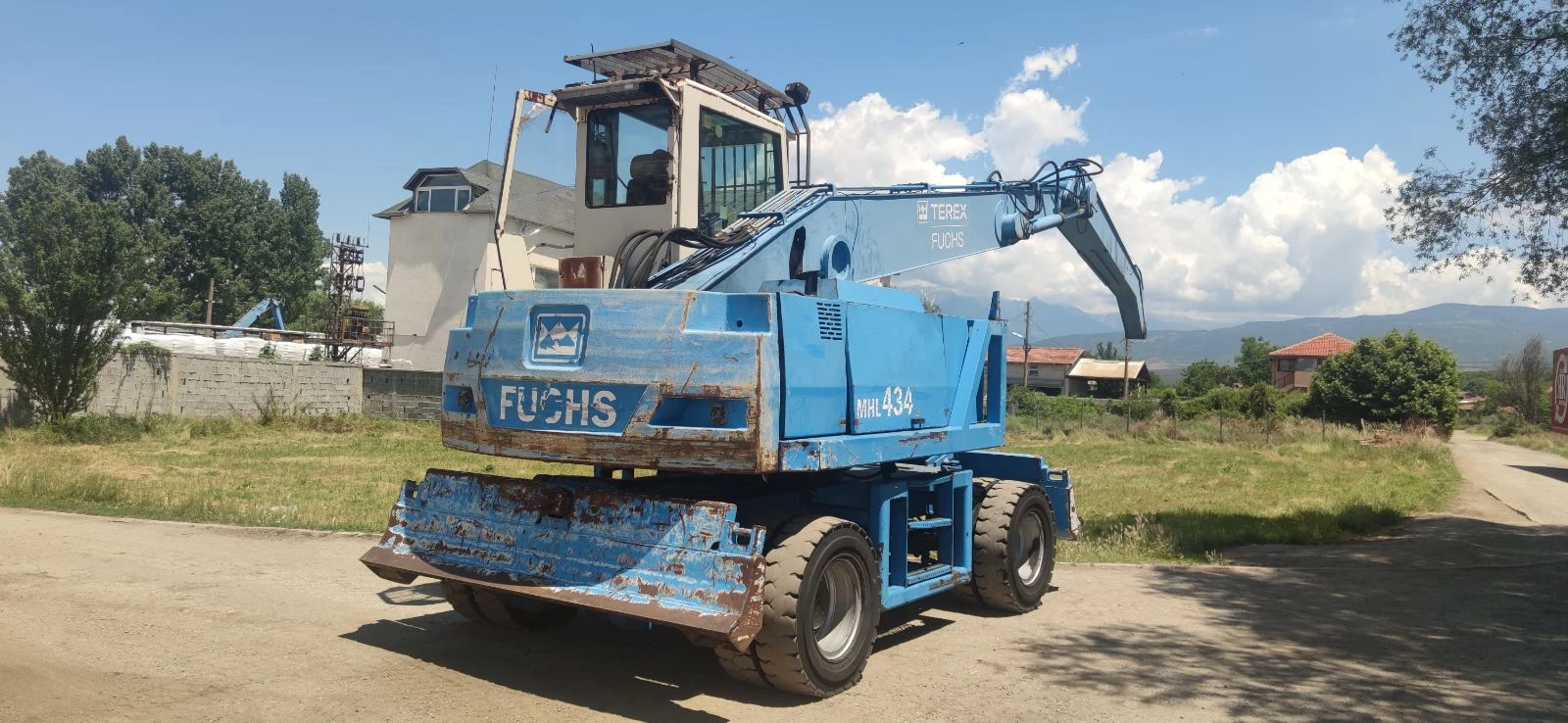 Багер Terex Fuchs, снимка 6 - Индустриална техника - 55055049