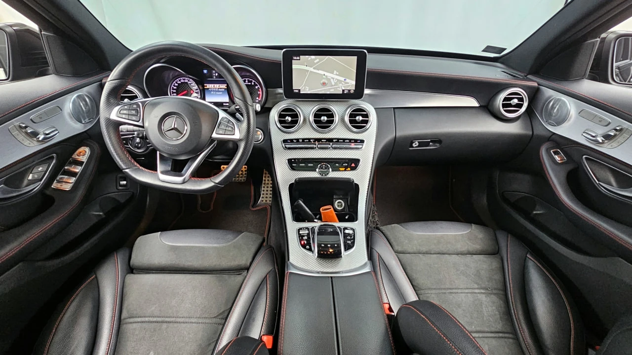 Mercedes-Benz C 43 AMG HUD| KEYLESS| КАМЕРА| ПОДГРЕВ, снимка 7 - Автомобили и джипове - 54701466