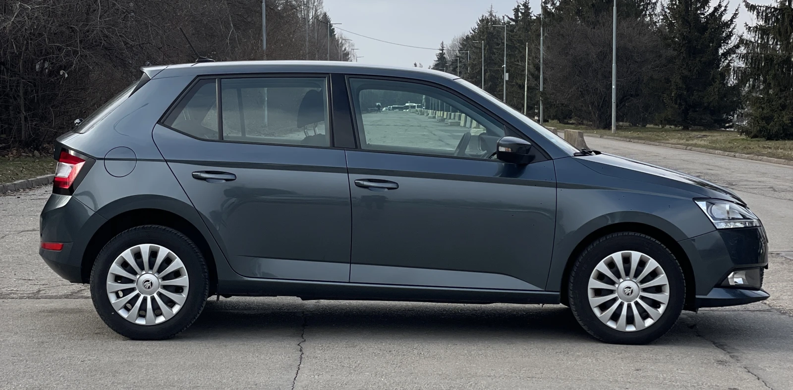 Skoda Fabia 57000 км. * LED * НОВ ВНОС * FACE LIFT - изображение 8