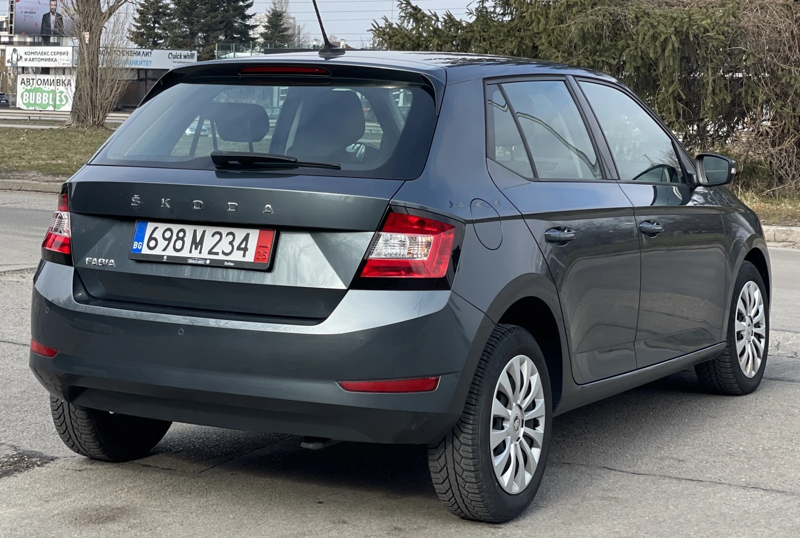 Skoda Fabia 57000 км. * LED * НОВ ВНОС * FACE LIFT - изображение 7