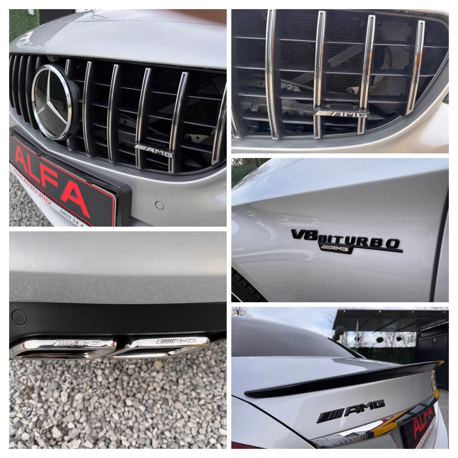 Mercedes-Benz C 220 d/СЕДАН/6.3 AMG/V8 TUNING/ПОРЪЧКОВ/ТОП ВИЗИЯ/// - изображение 10