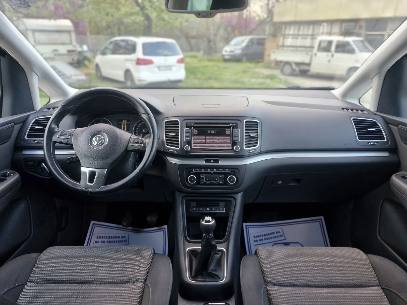 VW Sharan HIGHLINE 7 МЕСТА, снимка 9 - Автомобили и джипове - 54240168