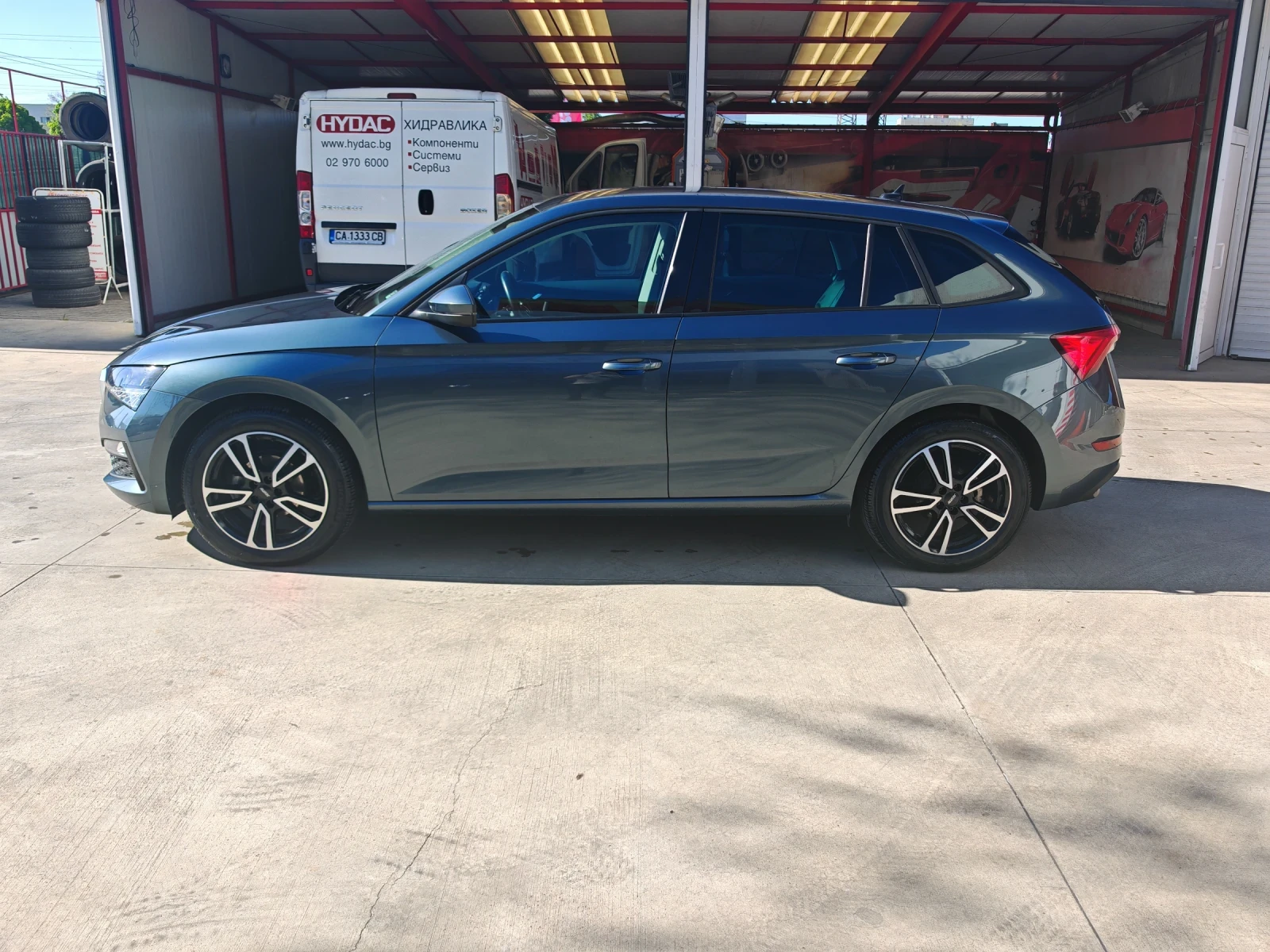 Skoda Scala 1.0 TGI фабричен метан, снимка 7 - Автомобили и джипове - 54346157