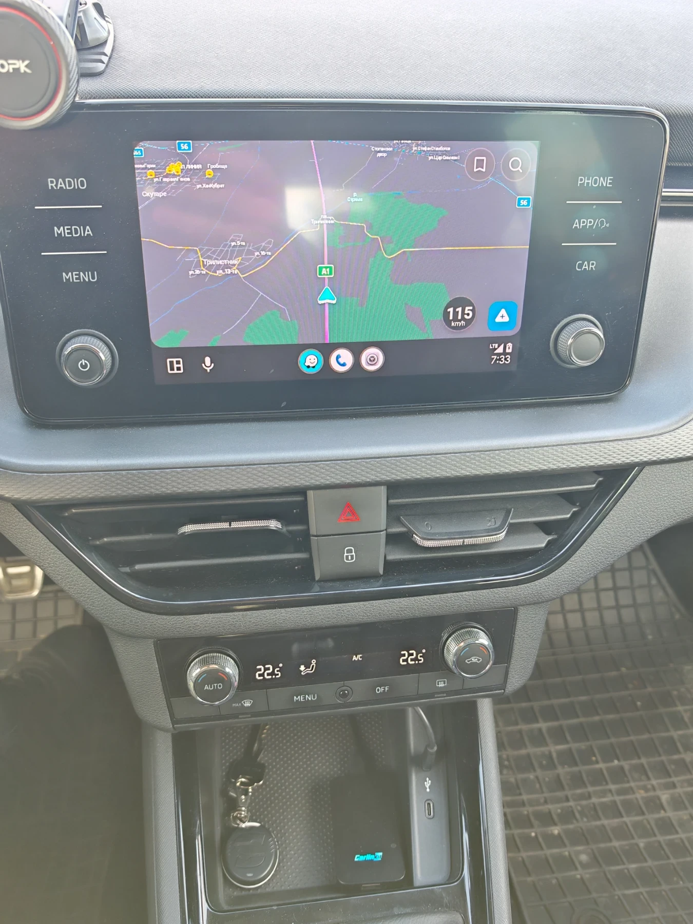 Skoda Scala 1.0 TGI фабричен метан, снимка 12 - Автомобили и джипове - 54346157