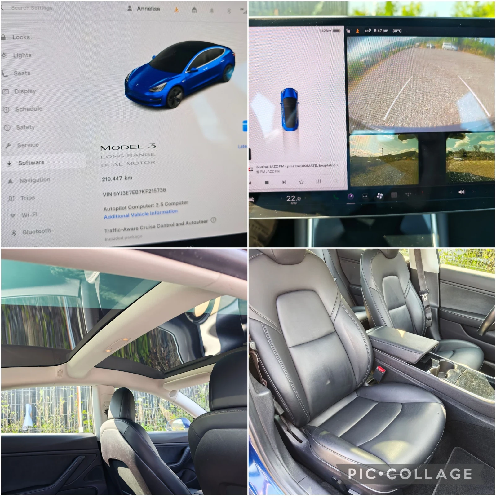 Tesla Model 3 AWD.DUAL MOTOR.ЕВРОПЕЙСКА, снимка 8 - Автомобили и джипове - 55310652
