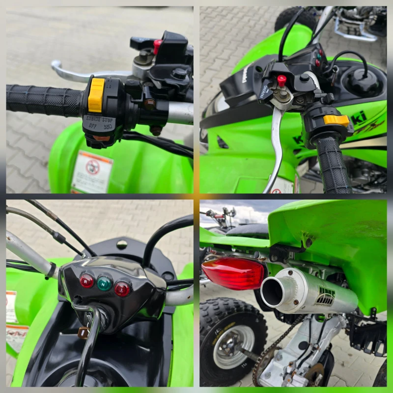 Kawasaki Kfx 400сс, Перфектен, генерация HMF!, снимка 10 - Мотоциклети и мототехника - 53473683