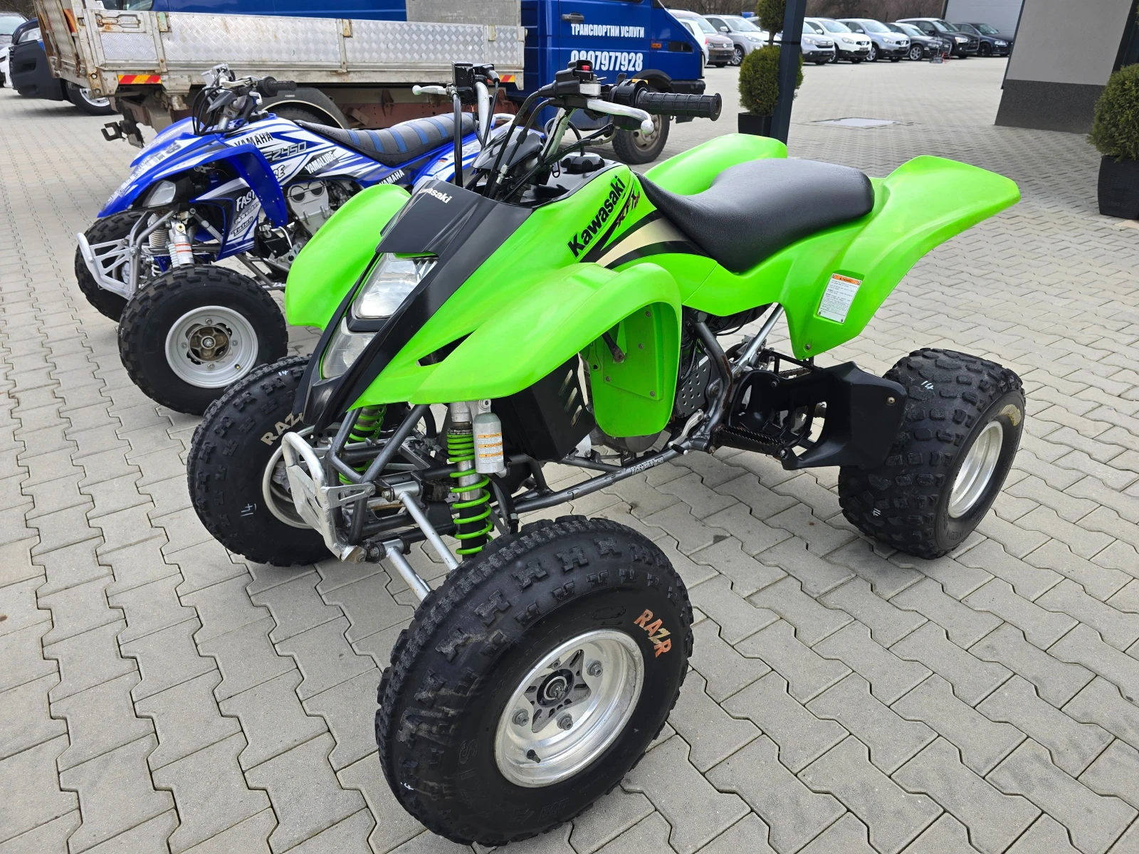 Kawasaki Kfx 400сс, Перфектен, генерация HMF! - изображение 4