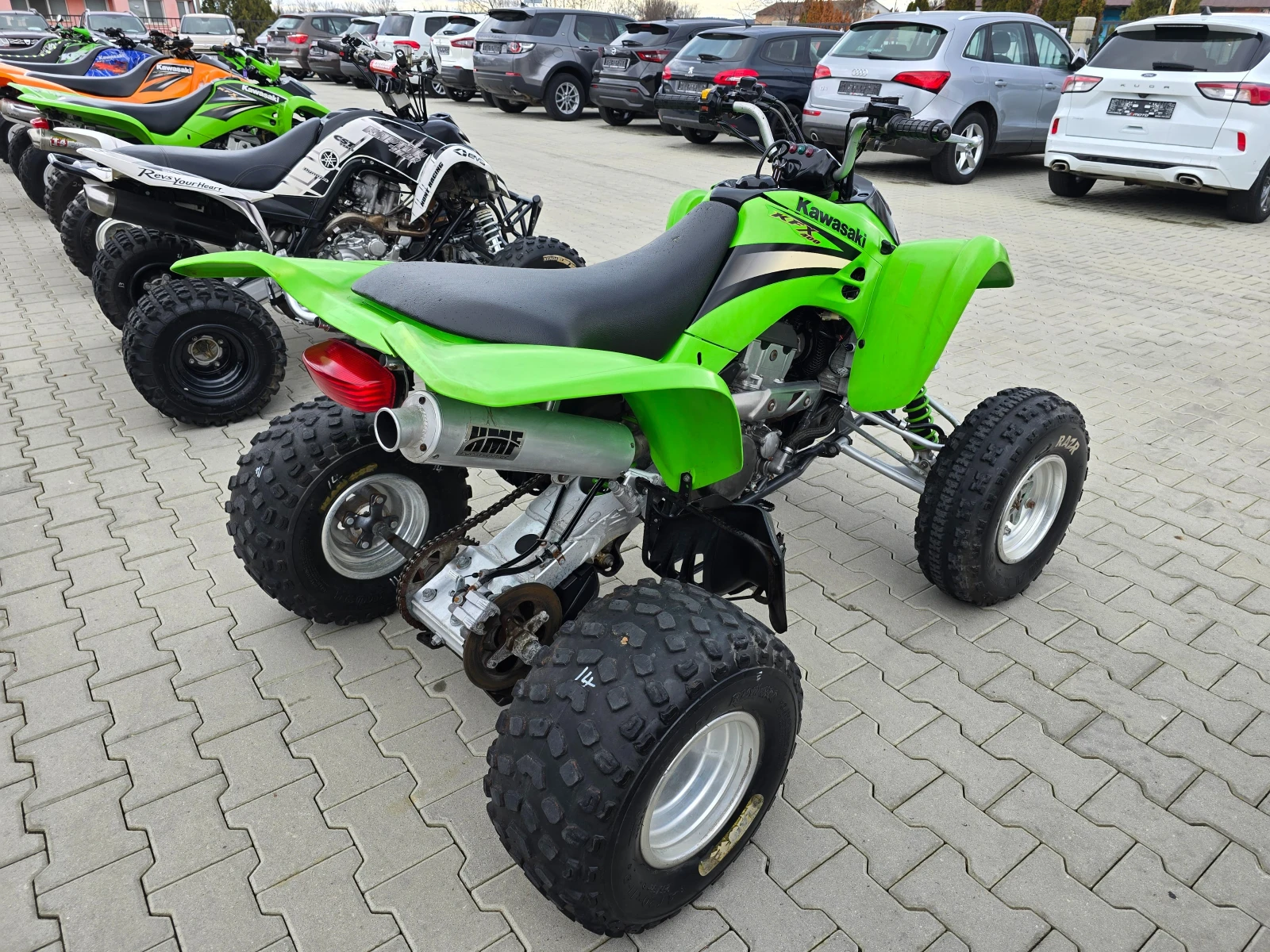 Kawasaki Kfx 400сс, Перфектен, генерация HMF! - изображение 2