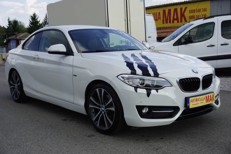 BMW 220 F22/COUPE/SPORT LINE/8ск/NAVI/КОЖЕН САЛОН, снимка 3 - Автомобили и джипове - 37001652