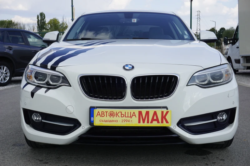 BMW 220 F22/COUPE/SPORT LINE/8ск/NAVI/КОЖЕН САЛОН, снимка 1 - Автомобили и джипове - 37001652