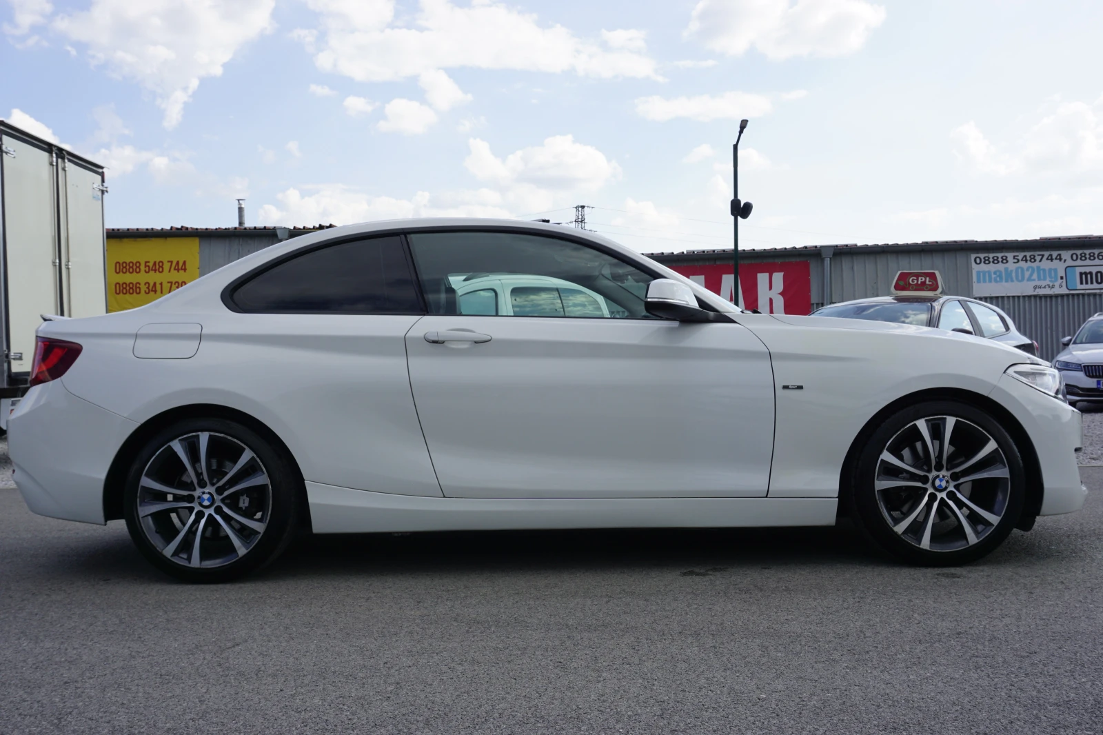 BMW 220 F22/COUPE/SPORT LINE/8ск/NAVI/КОЖЕН САЛОН - изображение 7