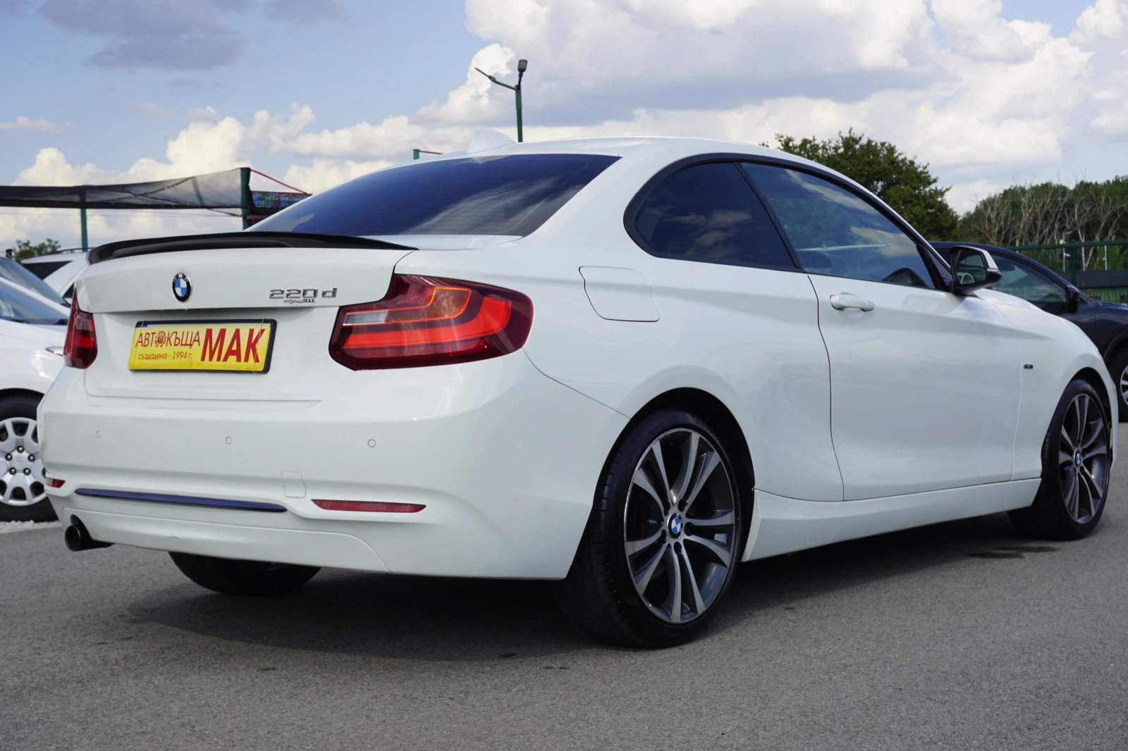 BMW 220 F22/COUPE/SPORT LINE/8ск/NAVI/КОЖЕН САЛОН - изображение 6