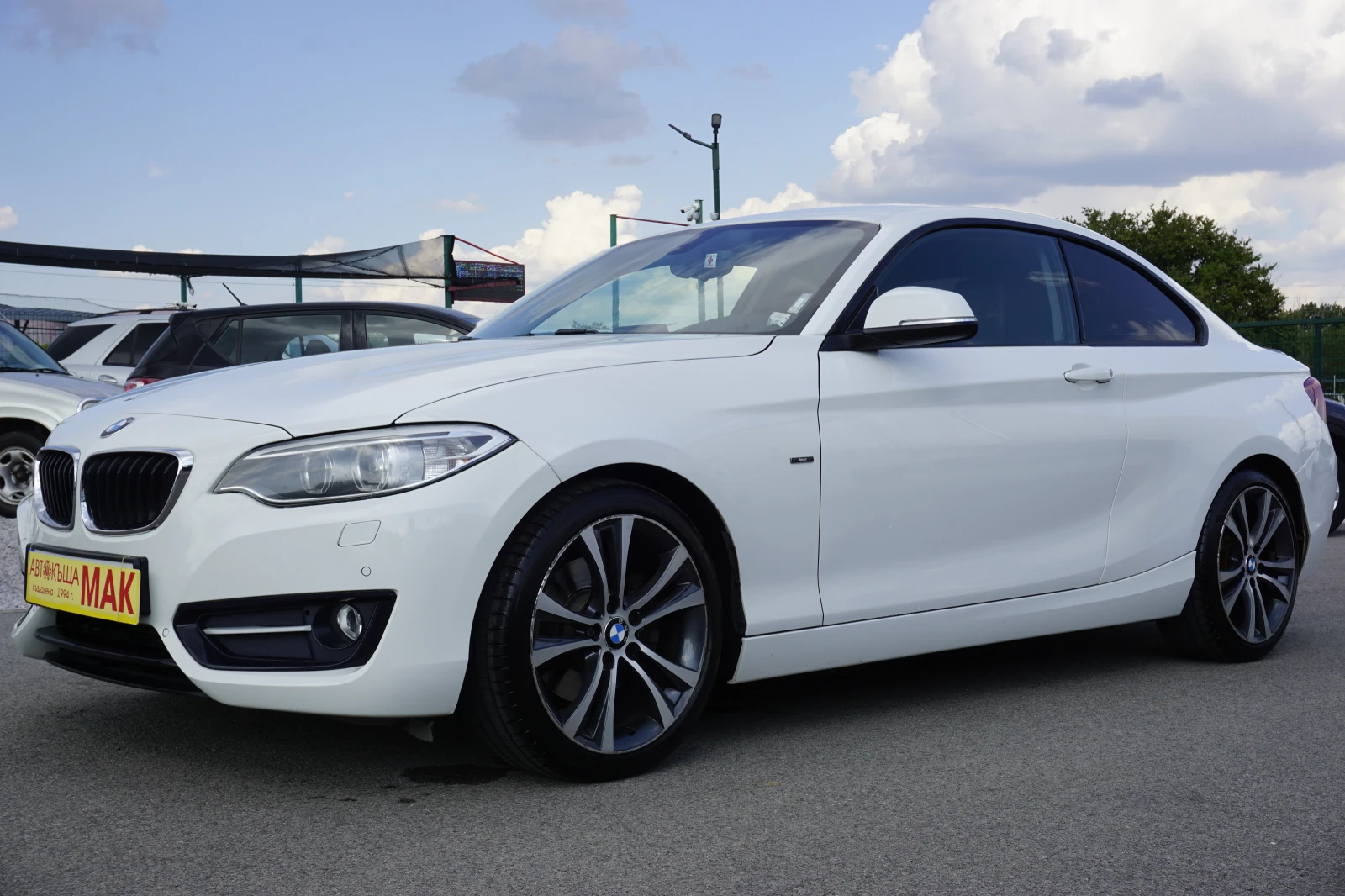 BMW 220 F22/COUPE/SPORT LINE/8ск/NAVI/КОЖЕН САЛОН - изображение 2