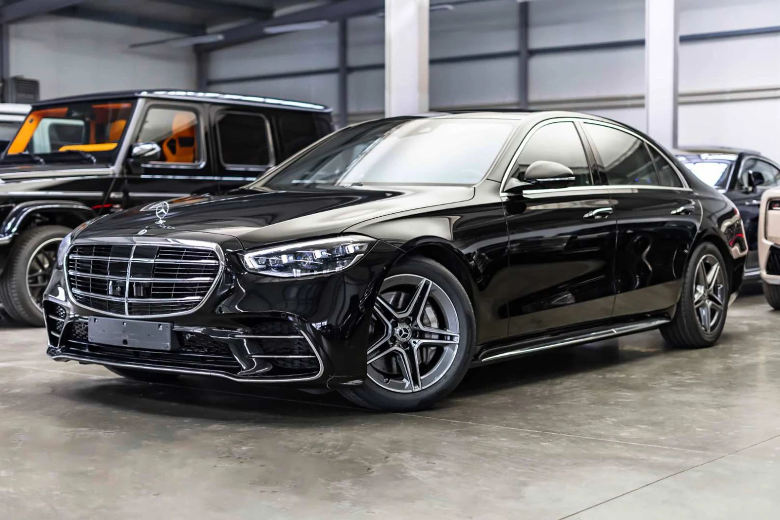 Mercedes-Benz S 500 FACELIFT* 4 MATIC* AMG* 3 TV* EXCLUSIVE* LONG* , снимка 4 - Автомобили и джипове - 54759848
