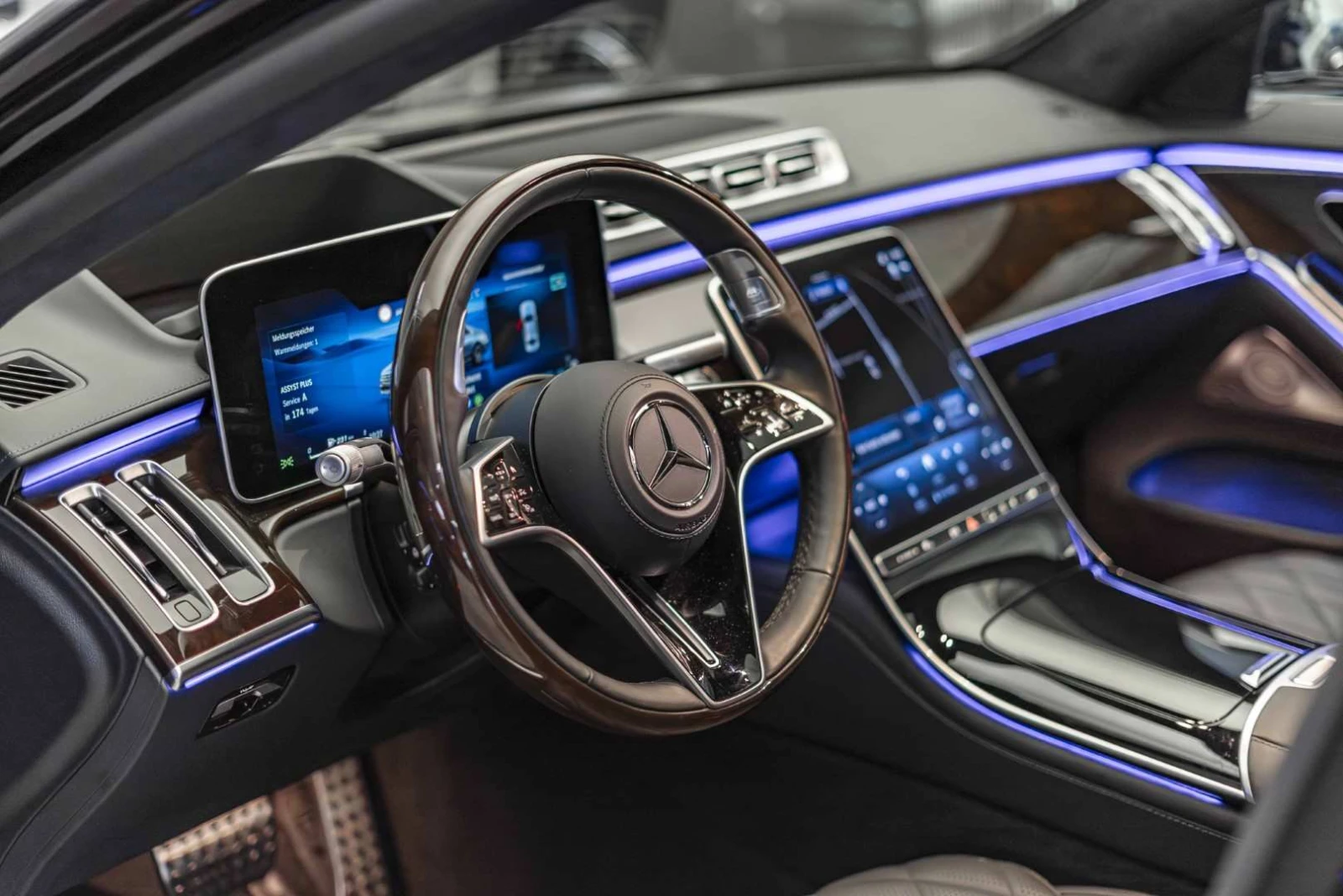 Mercedes-Benz S 500 FACELIFT* 4 MATIC* AMG* 3 TV* EXCLUSIVE* LONG* , снимка 8 - Автомобили и джипове - 54759848