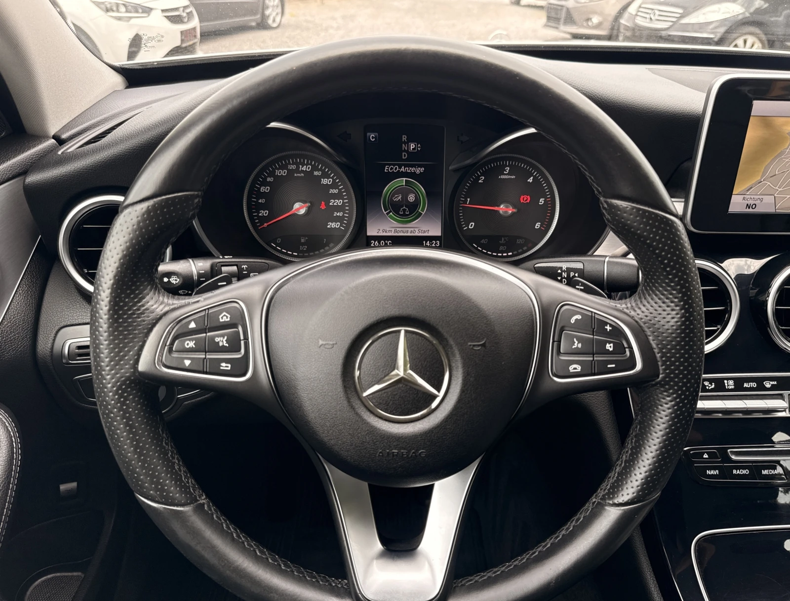 Mercedes-Benz C 200 CDI EURO6;AUTOMATIC;LED;GERMANY;TUV, снимка 10 - Автомобили и джипове - 55061470