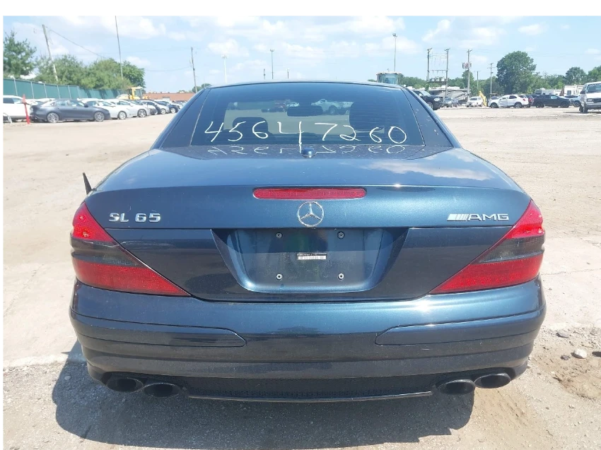 Mercedes-Benz SL 65 AMG V12BITURBO* DESIGNO* ОБДУХ* BOSE* , снимка 5 - Автомобили и джипове - 55494743