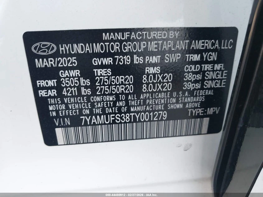 Hyundai Ioniq 9 Sel, снимка 9 - Автомобили и джипове - 56320085